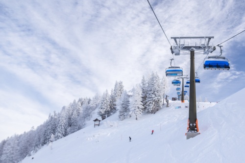 Ski areál: St. Johann – Alpendorf - dnes už jsou téměř všechny sedačkové lanovky vyhřívané