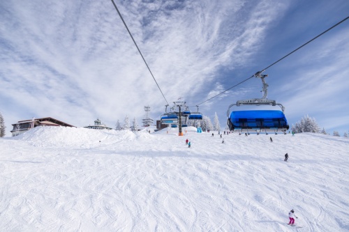 Ski areál: St. Johann – Alpendorf - jako v celém Ski Amadé i zde jsou perfektně upravované sjezdovky 