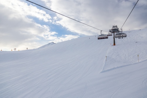 Ski areál: Flachau – Snow Space Salzburg - sjezdovky jsou zde široké a velké