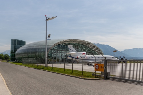 Jak si užít Salcburk a ušetřit se Salzburg Card - Hangar 7 - muzeum letadel v Salzburgu