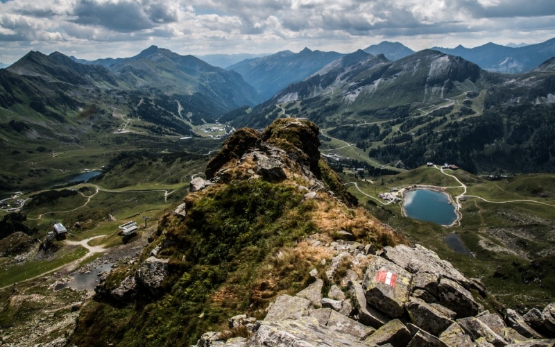Climbing Seekarspitze (2,350 metres) from Obertauern