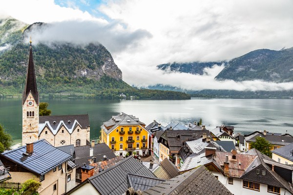 Das Städtchen Hallstatt