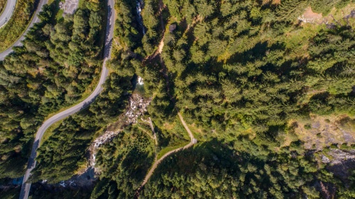 Údolím Maltatal až k nejvyšší přehradní hrázi Rakouska - vysokohorská silnice Malta Hochalmstrasse