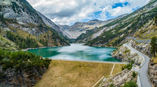 Údolím Maltatal až k nejvyšší přehradní hrázi Rakouska - nádherné jezero pod přehradou Maltatal