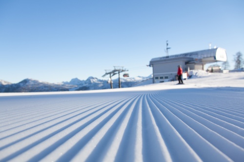 Ski areál: Zauchensee - upravené sjezdovky jsou zde prioritou