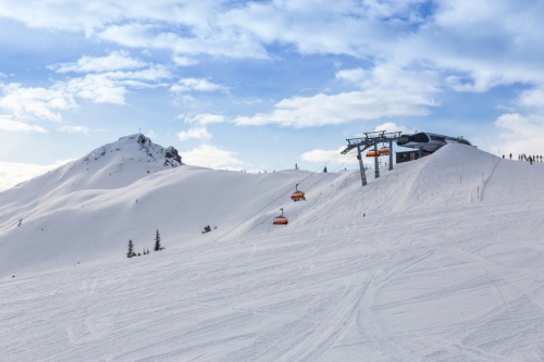 Ski areál: Flachau – Snow Space Salzburg - 	 sjezdovky jsou zde velké a široké