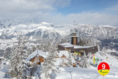 Ski areál: Schladming - Planai - horní stanice Planai-Schladming