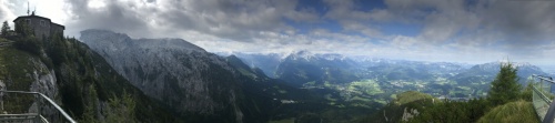 Orlí hnízdo (Kehlsteinhaus) - vyhlídka na Orlím hnízdě