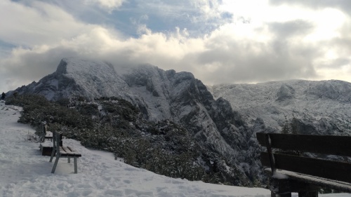 Orlí hnízdo (Kehlsteinhaus) - počasí je zde proměnlivé