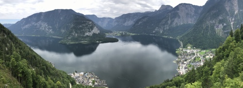 Poznejte kouzlo solných dolů v Salzwelten Hallstatt - pohled na celé okolí