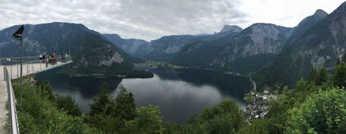 Poznejte kouzlo solných dolů v Salzwelten Hallstatt - z vyhlídkové terasy máte možnost vidět neskutečné scenérie a udělat si krásnou fotku