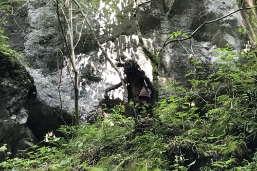 Soutěska na řece Lammer (Lammerklamm) - soutěsku hlídají tamní skřítkové