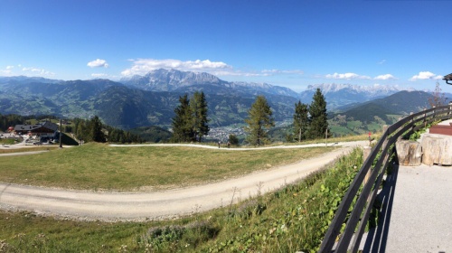 Geisterberg in Sankt Johann - nádherná panoramata