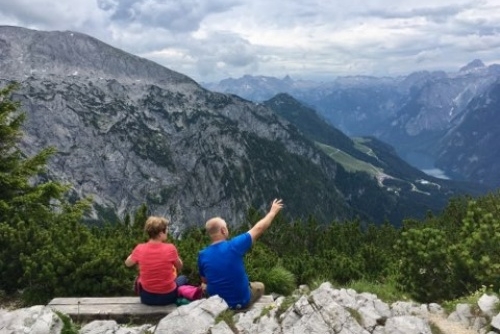 Orlí hnízdo (Kehlsteinhaus) - můžete se zde kochat nádhernými výhledy