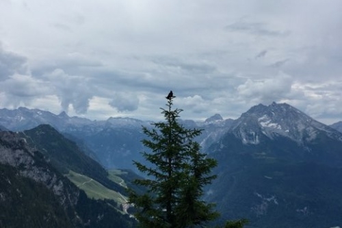 Orlí hnízdo (Kehlsteinhaus) - o úžasné výhledy tu není nouze