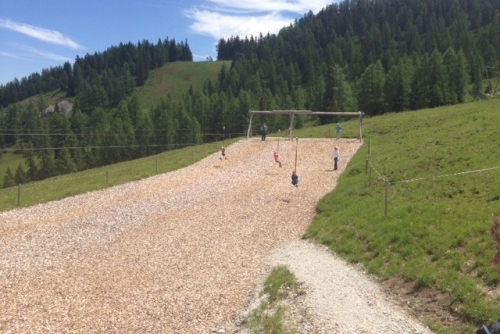 Dobrodružný horský svět v rakouském Wagrain (Wagrain Grafenberg) - děti se tu vyřádí opravdu do sytosti