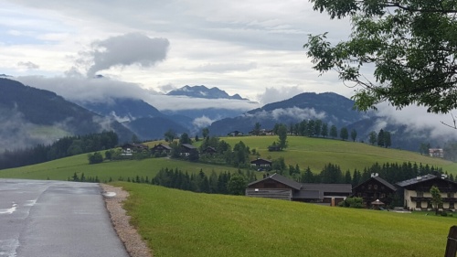 Pokoření hory Lackenkogel - 2.054 m.n.m. - cesta nahoru je opravdu malebná