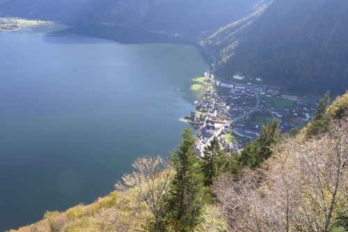 Městečko Hallstatt a nejstarší solné doly na světě, světové dědictví UNESCO