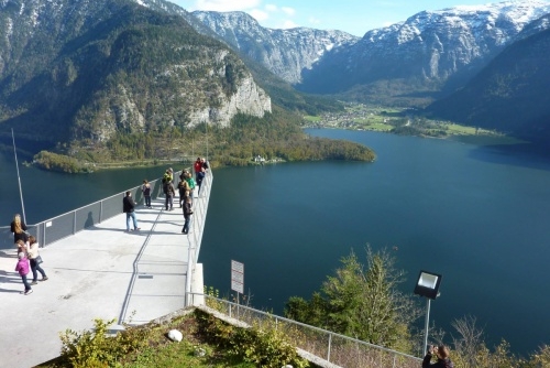 Městečko Hallstatt a nejstarší solné doly na světě, světové dědictví UNESCO