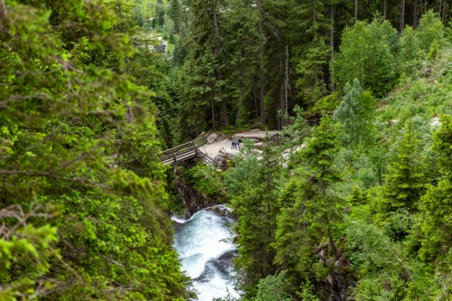 Wilde Wasser Untertal - ráj stezek blízko Schladmingu - v srdci rakouských Alp