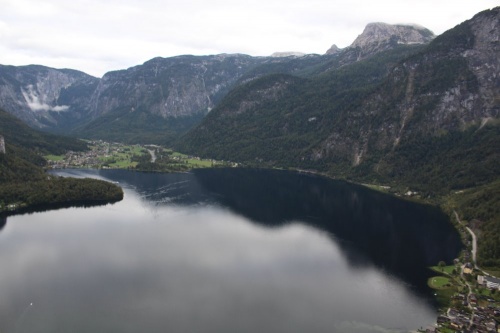 Poslední zářijový víkend jsme měli stále léto!  - jezero Halstätter See