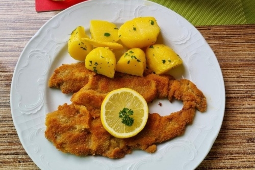 Restaurace Schnitzeleck - vídeňský řízek