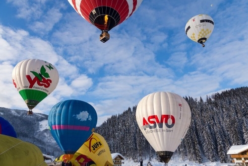 Filzmoos - Mezinárodní balónové týdny