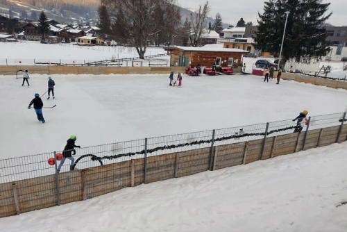 Bruslení Altenmarkt - kluziště v Altenmarktu