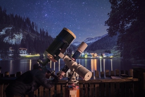 Zauchensee - pozorování hvězd