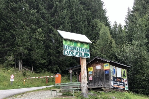 Bachlalm - sviští stráň - zastávka minibusu