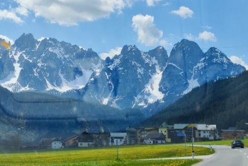 Alpy v květnu