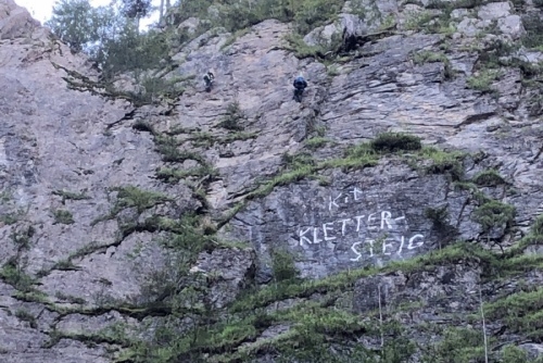 Soutěska Kitzlochklamm - ferrata