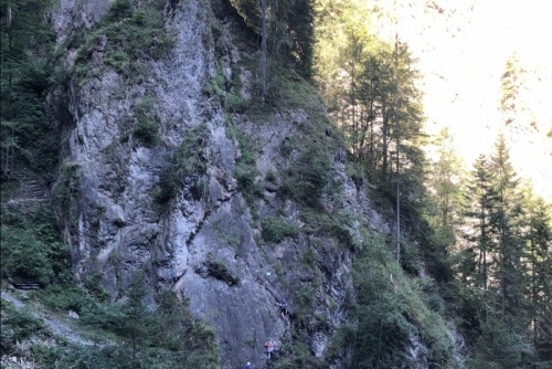 Soutěska Kitzlochklamm - ferrata