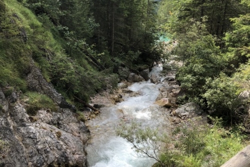 Soutěska Silberkarklamm - soutěska