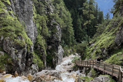 Soutěska Silberkarklamm - soutěska