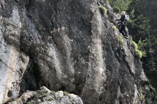 Soutěska Silberkarklamm - ferrata