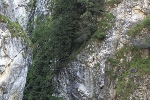 Ferraty v okolí Altenmarktu - Kitzlochklamm