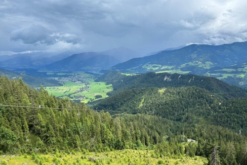 Do Gröbmingu za adrenalinovou jízdou na ZIPLINE - super výhled