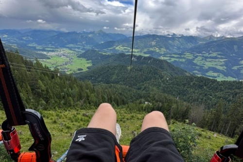 Do Gröbmingu za adrenalinovou jízdou na ZIPLINE - jízdu si užijete