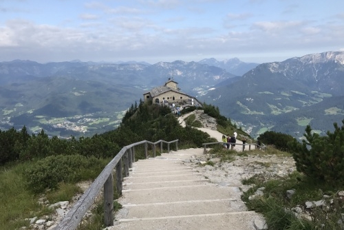 Orlí hnízdo (Kehlsteinhaus) - schody nahoře