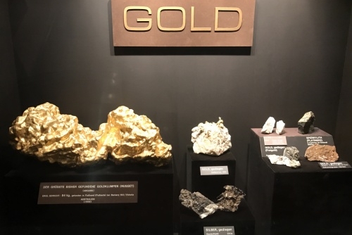 Muzea v Salcburku - zlato 