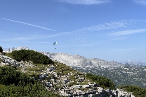 Vyhlídka 5 prstů  - paragliding - parádní podívaná