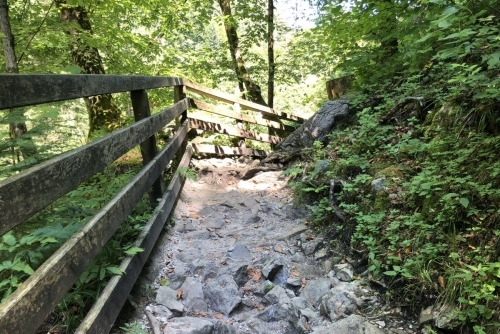 Soutěska na řece Lammer (Lammerklamm)