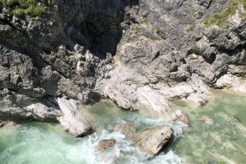 Soutěska na řece Lammer (Lammerklamm)