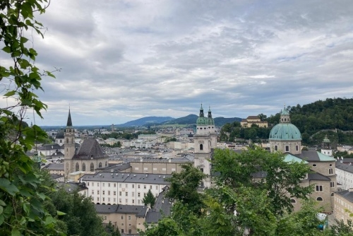Jak si užít Salcburk a ušetřit se Salzburg Card - pohled na Salcburk
