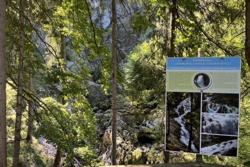 Scheffau - stezka lesem Mühlenrundweg