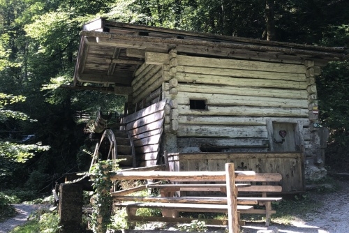 Scheffau - stezka lesem Mühlenrundweg