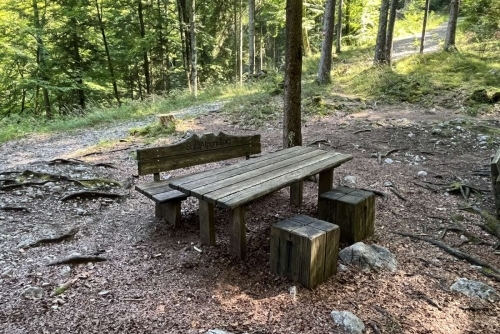 Scheffau - stezka lesem Mühlenrundweg