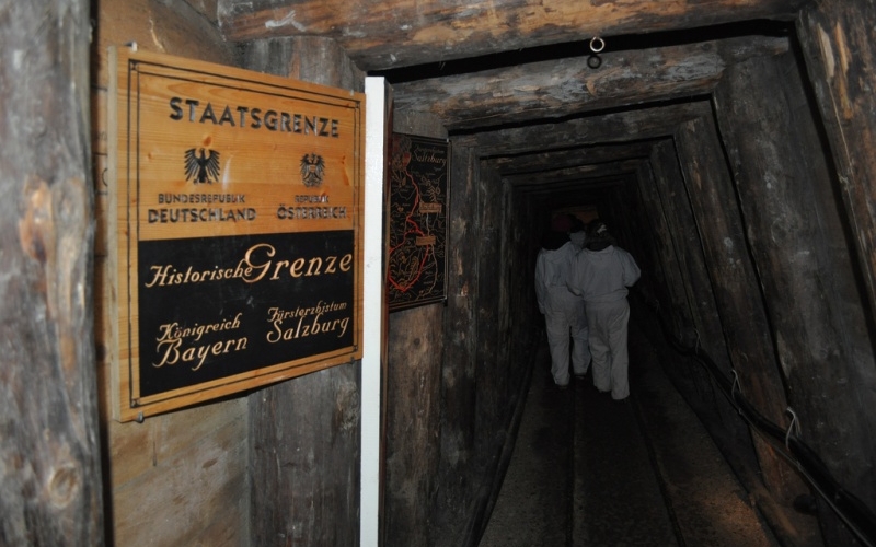 Salt mine on Hallein (Hallein Salz Welten)