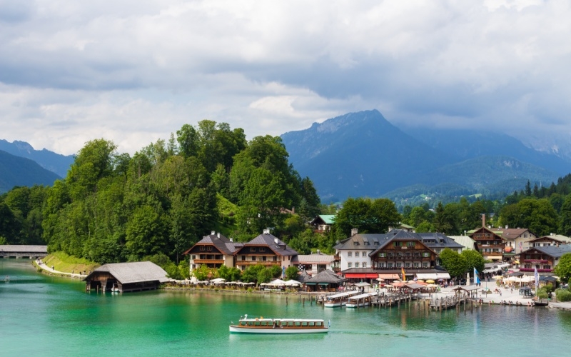 Königssee and Obersee Lakes